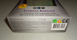 ~Eternal Bargain Magic the Gathering Commander 2013 Deck MTG ~Sealed - New~ - Image 2