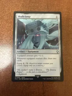 DDcards 🇨🇦 Mtg Magic Final Fantasy Commander Skullclamp - Image 1