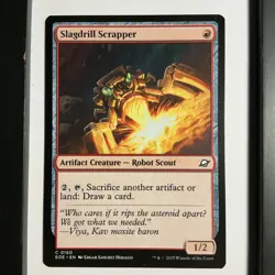 MTG Slagdrill Scrapper Edge Of Eternities #160 Regular (Common) - Image 1