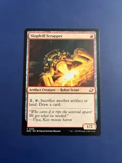 MTG Slagdrill Scrapper Edge Of Eternities #160 Regular (Common) - Image 1