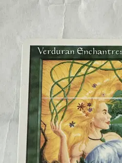 1x Verduran Enchantress Light Play, English 4th Edition MTG Magic - Image 2