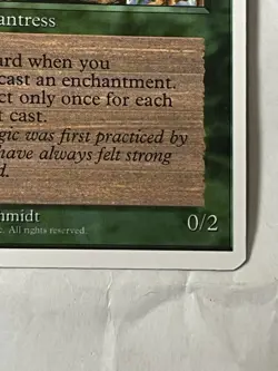 1x Verduran Enchantress Light Play, English 4th Edition MTG Magic - Image 4