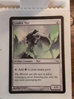 Leaden Myr Scars of Mirrodin MTG - Image 1