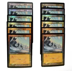 12x FOIL Snow-Covered Wastes Retro Frame Non-Foil Old Border MTG Magic MH3 - Image 1