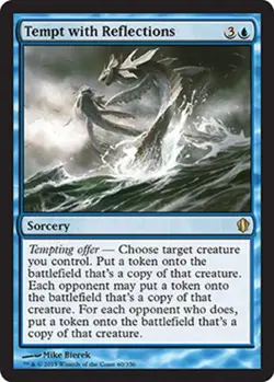 1 x Tempt with Reflections - Commander 2013 - NM-Mint - MTG - Image 1