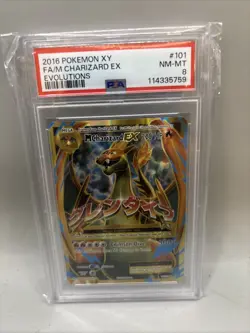 Pokemon M Charizard EX (Full Art) NM 1st Edition Normal XY - Evolutions - Image 1