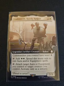 Codsworth, Handly Helper Extended MTG UB: Fallout LP - Image 1