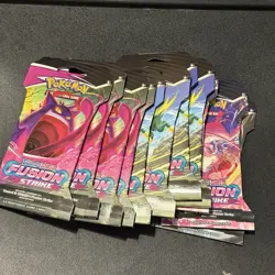 x11 Fusion Strike Sleeved Booster Packs - Brand New and Sealed - Pokemon TCG - Image 1