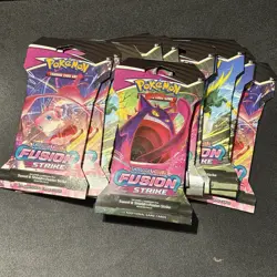 x11 Fusion Strike Sleeved Booster Packs - Brand New and Sealed - Pokemon TCG - Image 1