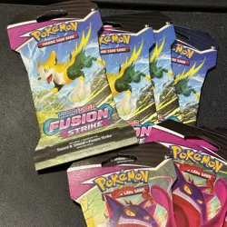 x11 Fusion Strike Sleeved Booster Packs - Brand New and Sealed - Pokemon TCG - Image 5