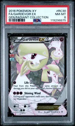 POKEMON GENERATIONS RADIANT COLLECTION GARDEVOIR EX #RC30 PSA 8 NM #119298875 - Image 1