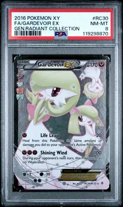 POKEMON GENERATIONS RADIANT COLLECTION GARDEVOIR EX #RC30 PSA 8 NM #119298870 - Image 1