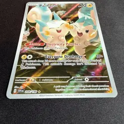 Pokemon Pachirisu 208/198 Scarlet & Violet Illustration Rare Holo NM - Image 4