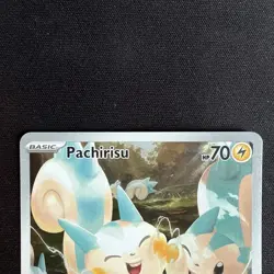 Pokemon Pachirisu 208/198 Scarlet & Violet Illustration Rare Holo NM - Image 5