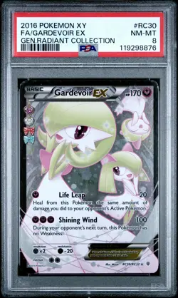POKEMON GENERATIONS RADIANT COLLECTION GARDEVOIR EX #RC30 PSA 8 NM #119298876 - Image 1