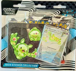 Pokemon TCG: Black Bolt SV10.5 (3 Pack) "Tech Sticker Collection" ~Sealed~ *NEW* - Image 1