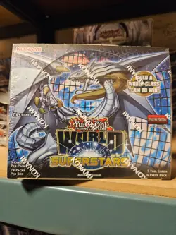 YuGiOh World Superstars 1st Edition Booster Box, NEW SEALED ENGLISH - Image 1