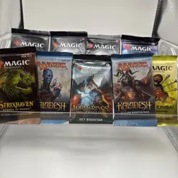 MTG Lord Of The Rings Play Booster And 8 Random Play Boosters - Image 2