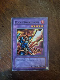 1X FLAME SWORDSMAN DLG1-EN003 COMMON UNLIMITED LIGHT PLAY YUGIOH - Image 1