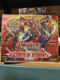 YuGiOh Secret Of Eternity 1st Edition booster box, NEW SEALED ENGLISH - Image 1