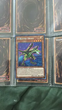 Yugioh B-Buster Drake LCKC-EN020 Secret Rare 1st Edition Yu-Gi-Oh Card - Image 1