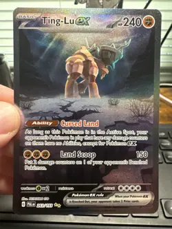 Ting-Lu EX Paldea Evolved Holo Pokemon Card 263/193 Near Mint Condition - Image 1