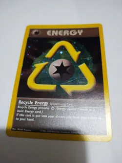 Pokemon Card - Recycle Energy (WotC 2002 Energize League Promo) Reverse Holo - Image 1