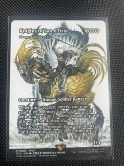 Knights of San d'Oria Ranger-Captain of Eos Final Fantasy NM Pack Fresh MTG - Image 1