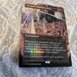 MTG Weapons Manufacturing (Borderless) (311) | Foil | Edge of Eternities (EOE) - Image 1