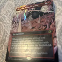 MTG Weapons Manufacturing (Borderless) (311) | Foil | Edge of Eternities (EOE) - Image 2