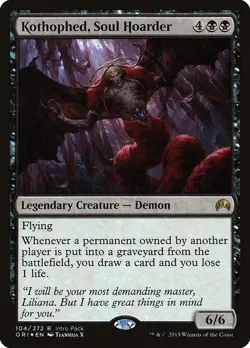 Kothophed, Soul Hoarder - Intro Pack Promo - Unique & Misc Promos #104/272 MTG M - Image 1