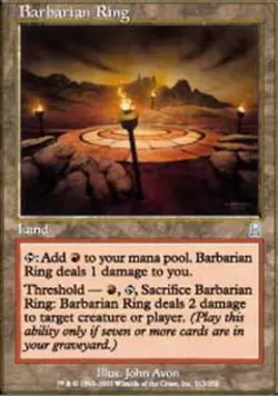Barbarian Ring - Odyssey #313/350 MTG Magic The Gathering - Image 1