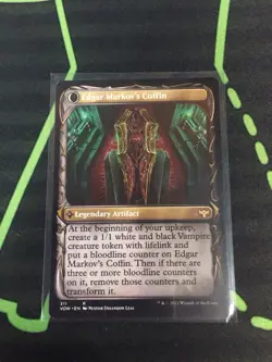MTG Magic The Gathering Edgar, Charmed Groom VOW Showcase Vampire Commander - Image 2