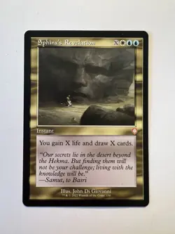 Sphinx's Revelation - RETRO FRAME - MTG The Brothers' War: Commander - NM - Image 1