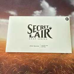 MTG Secret Lair Alien Auroras Galaxy Foil Sealed SLD Secret Lair Magic In Hand - Image 1