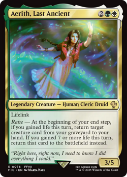 Aerith, Last Ancient [FINAL FANTASY Commander] Magic MTG - Image 1