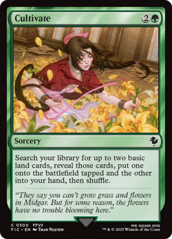 Cultivate [FINAL FANTASY Commander] Magic MTG - Image 1