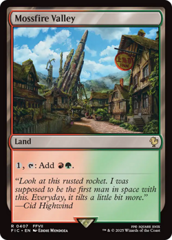 Mossfire Valley [FINAL FANTASY Commander] Magic MTG - Image 1
