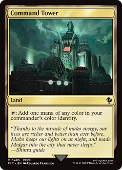 Command Tower (0485) [FINAL FANTASY Commander] Magic MTG - Image 1