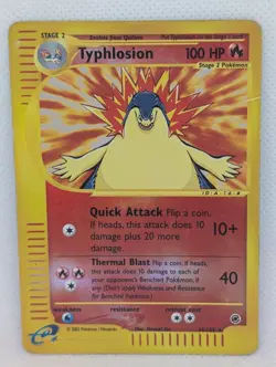 Typhlosion 064/165 Expedition Base Set Reverse Holo Rare Pokemon TCG Nintendo - Image 1