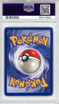 1999 POKEMON FOSSIL #4 DRAGONITE-HOLO PSA 5 - Image 2
