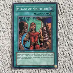 Yugioh Mirage of Nightmare 1st Edition Super Rare PGD-036 Vintage Yu-Gi-Oh! - Image 1