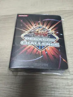Yu-Gi-Oh YUGIOH 5Ds Pegasus Challenge Mini Binder 1-card Page New & Sealed! Rare - Image 1