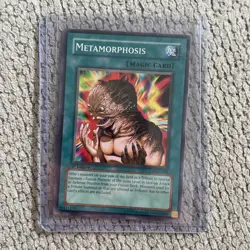Vintage Yugioh Card Metamorphosis PGD-090 1st Edition Pharaonic Guardian Magic - Image 5