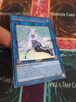 Yugioh Yuki-Onna, the Icicle Mayakashi MAMA-EN014 Ultra Rare 1st Edition NM - Image 2