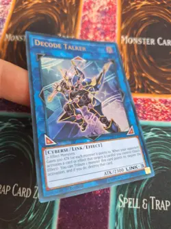 Yugioh Decode Talker YS17-EN041 Ultra Rare 1st Edition Near Mint - Image 2