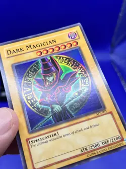 Yugioh! Dark Magician SYE-001 Super Rare LP - Image 3