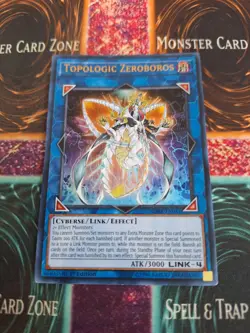 Yugioh Topologic Zeroboros SDRR-EN041 Ultra Rare 1st Edition Near Mint - Image 1