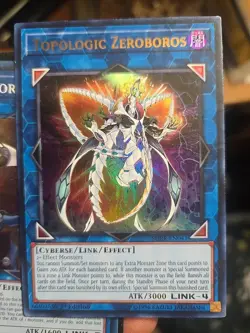 Yugioh Topologic Zeroboros SDRR-EN041 Ultra Rare 1st Edition Near Mint - Image 1