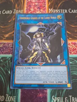 Yugioh Underworld Goddess of the Closed World RA02-EN045 Ultra Rare 1st Ed NM - Image 1